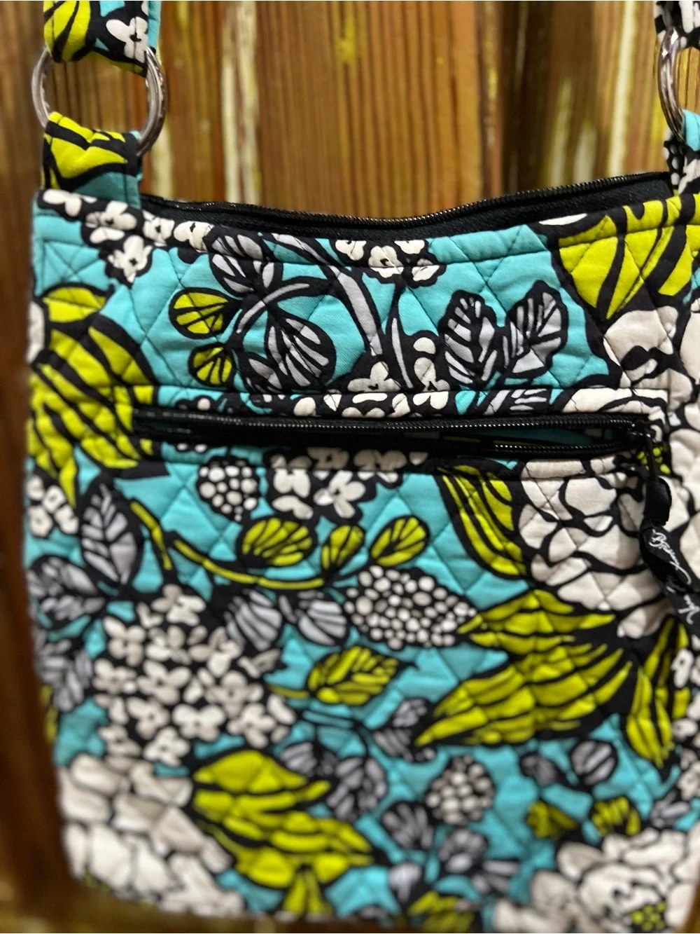 Vera Bradley Floral Quilted Crossbody